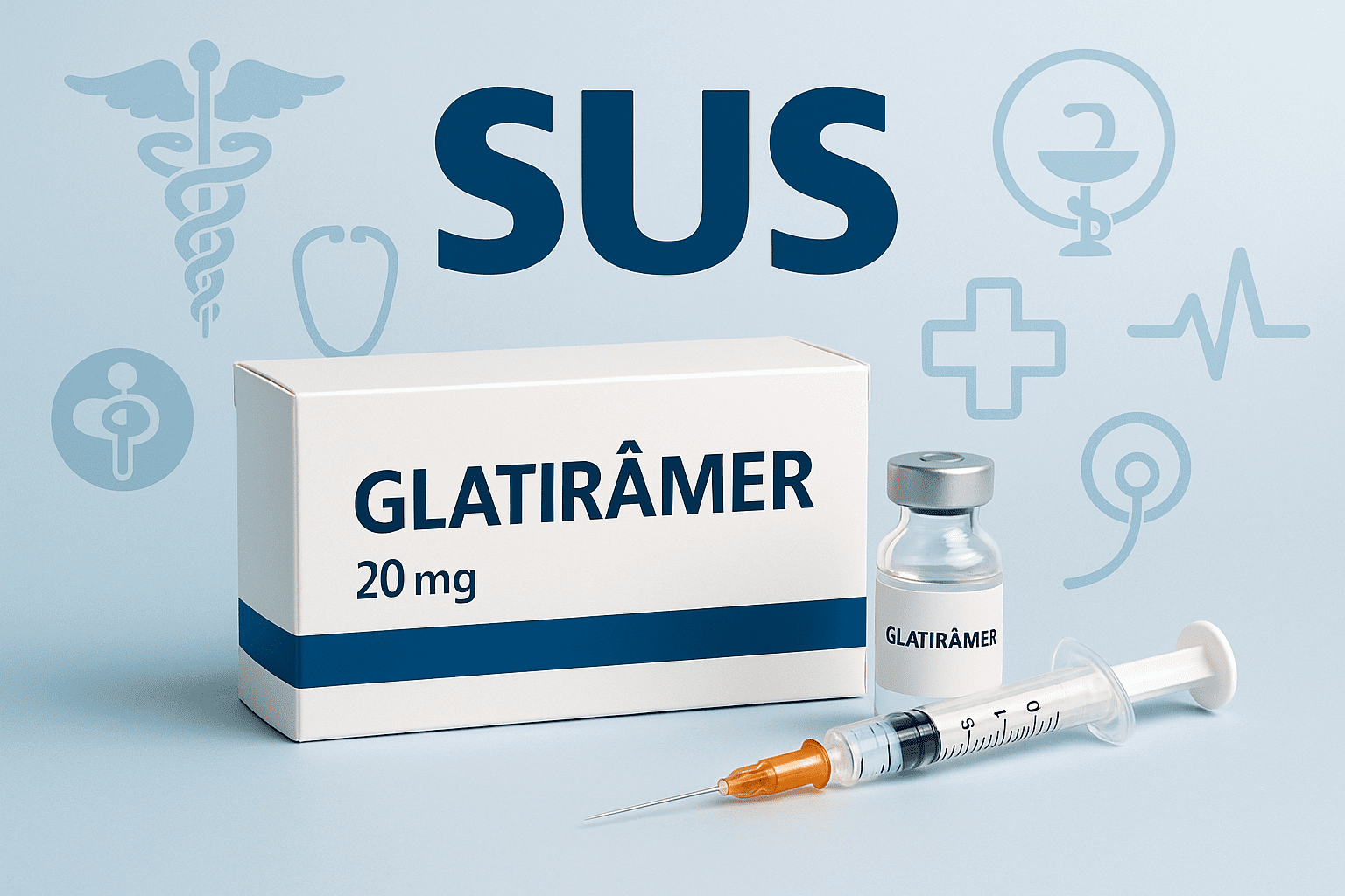 Glatirâmer Copaxone pelo sus
