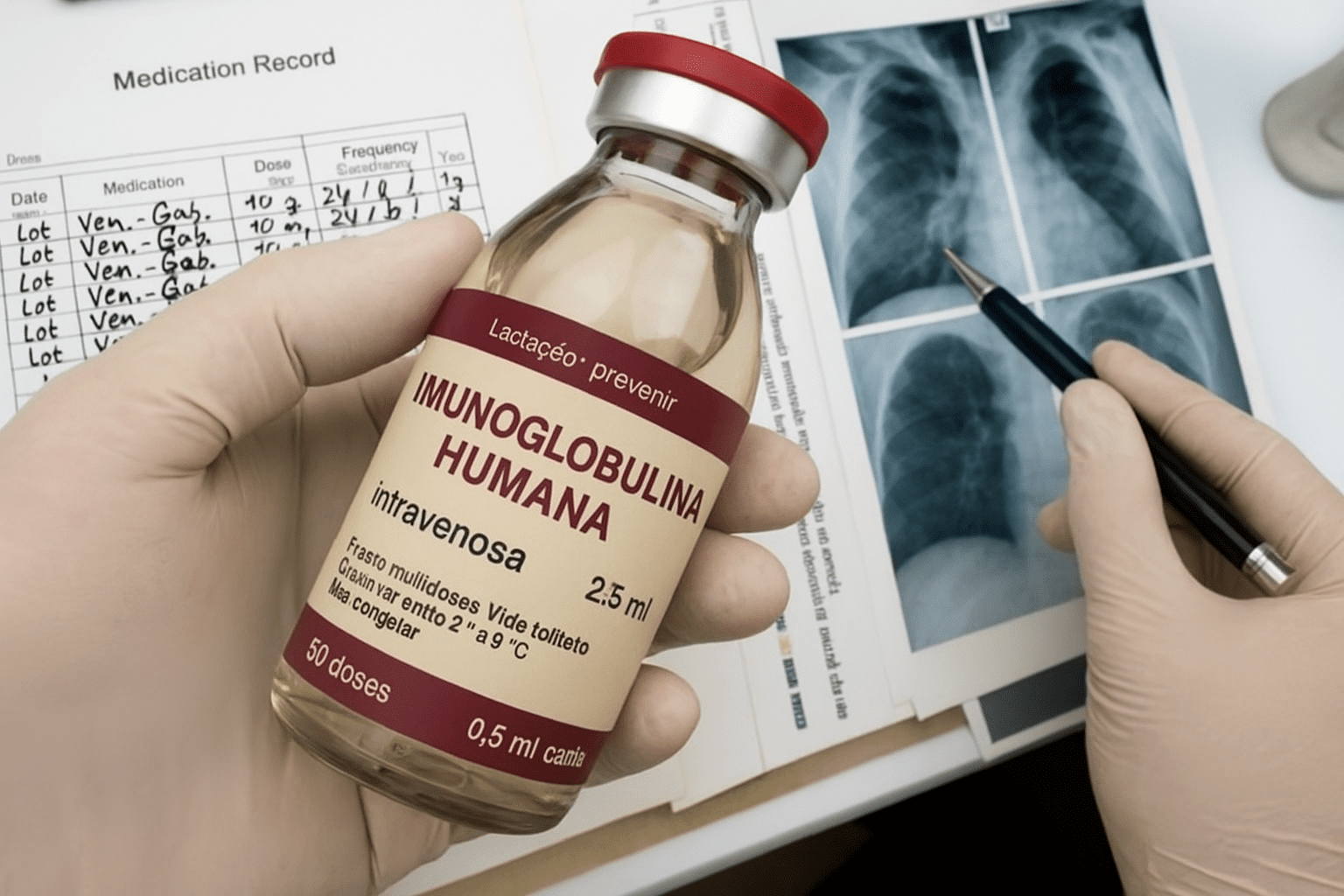 imunoglobulina humana pelo plano de saúde
