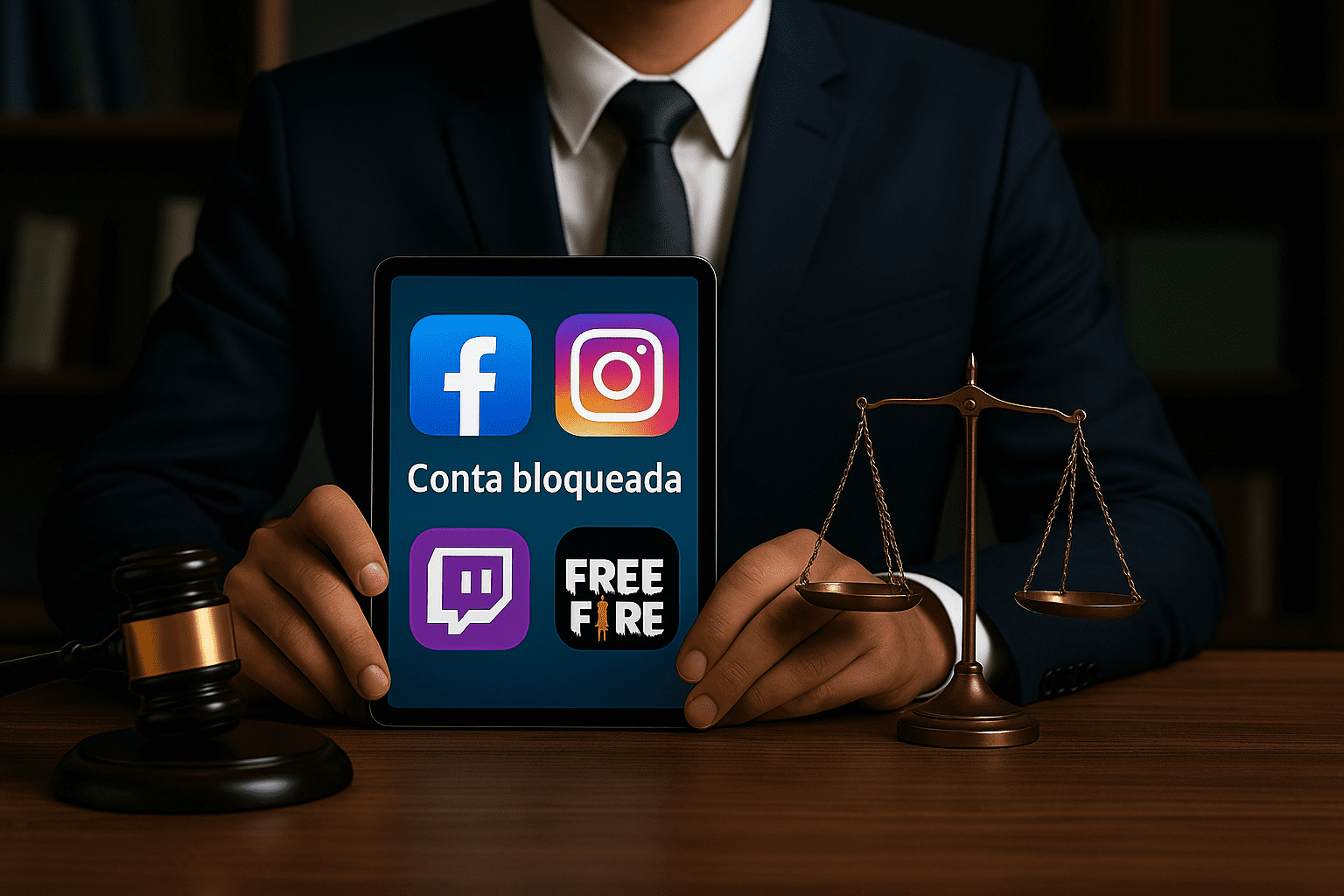 Advogado especializado em recuperar contas em redes sociais e jogos online