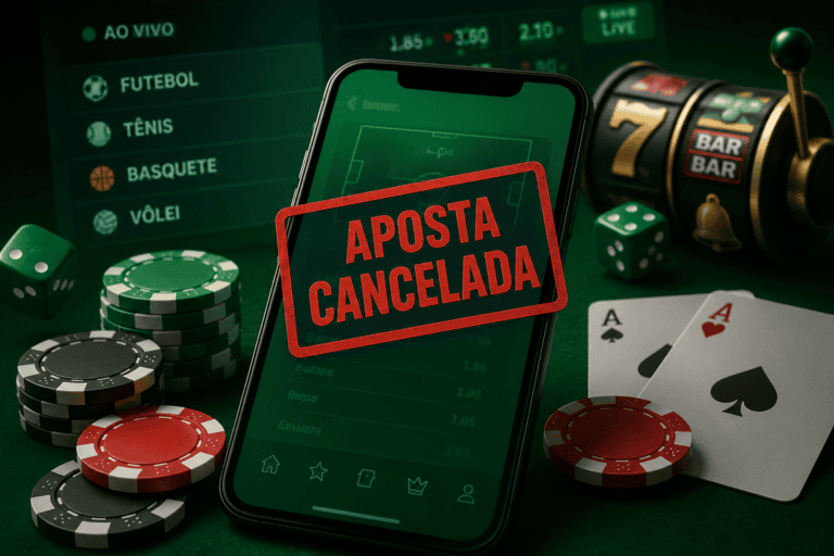A casa de apostas pode cancelar uma aposta depois do resultado? Entenda