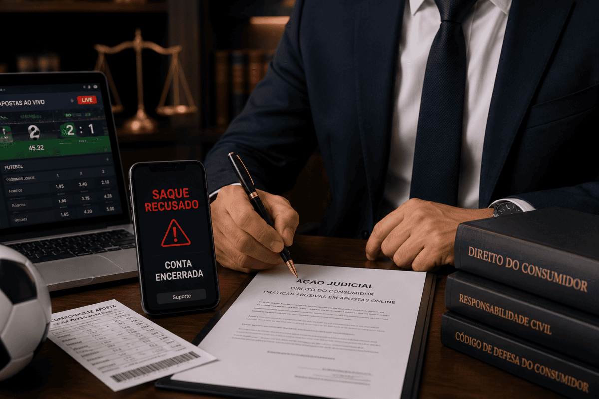 Como um advogado pode ajudar em problemas com Casas de Apostas?