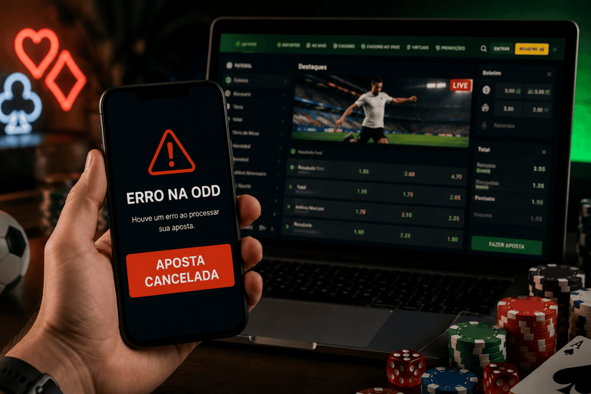 Erro na odd: consumidor perde o direito ao prêmio?