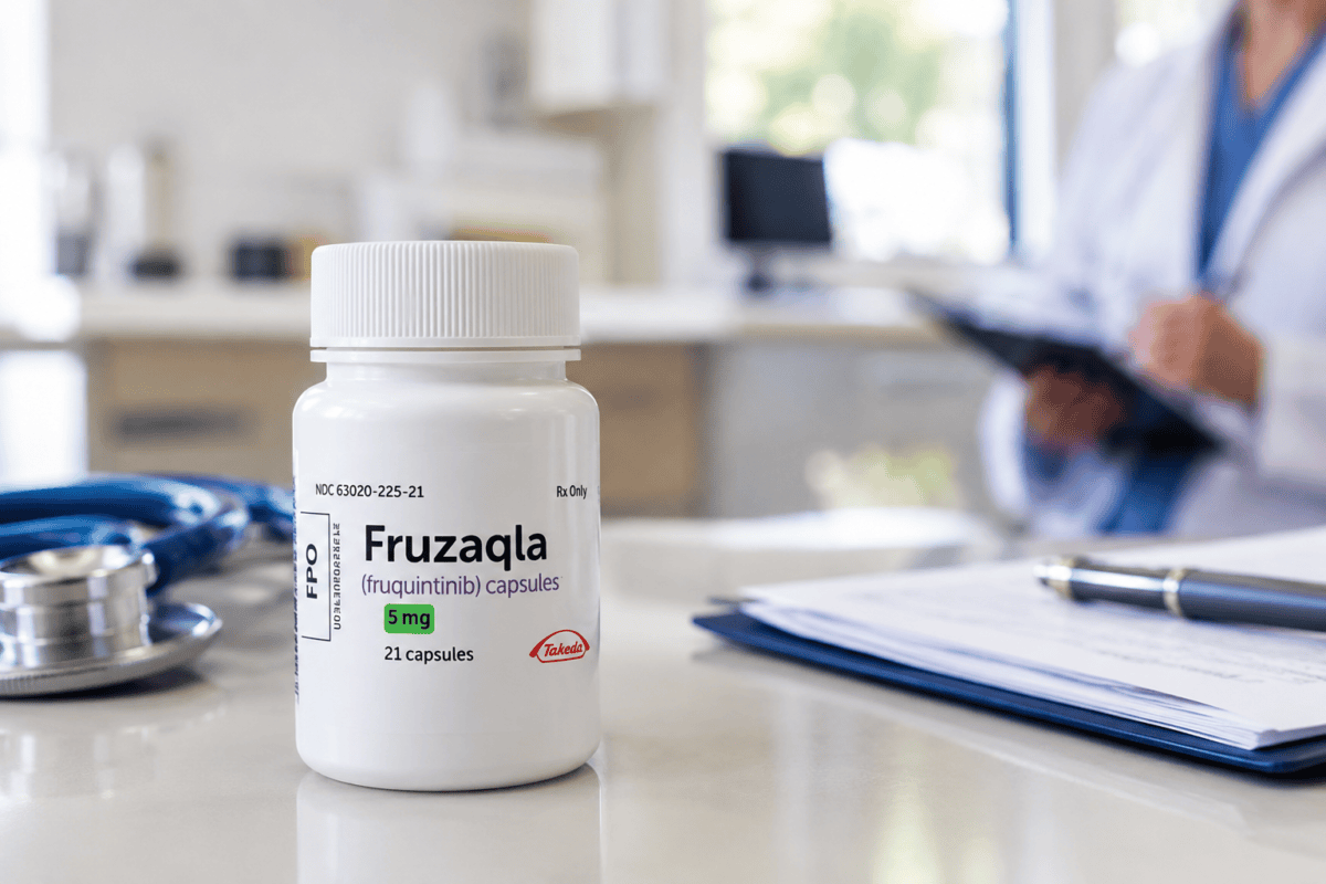 Fruzaqla (fruquintinibe) para câncer colorretal pelo Plano de Saúde